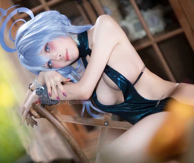 Aqua cosplay Amau Ako 18+ khét đến từng đường nét