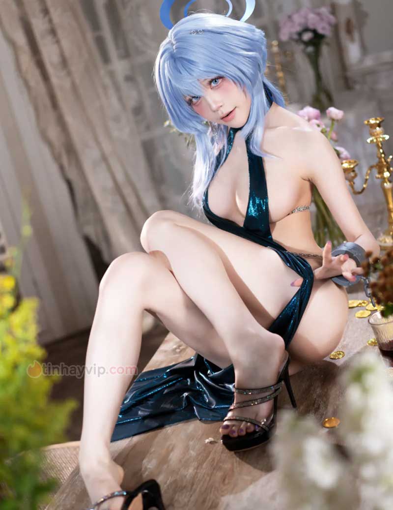 Aqua cosplay Amau Ako 18+ khét đến từng đường nét