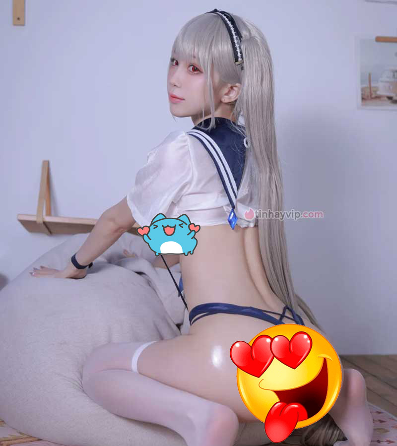 Aqua cosplay Formidable Azur Lane 18+ xinh lung linh Aqua cosplay Formidable 18+