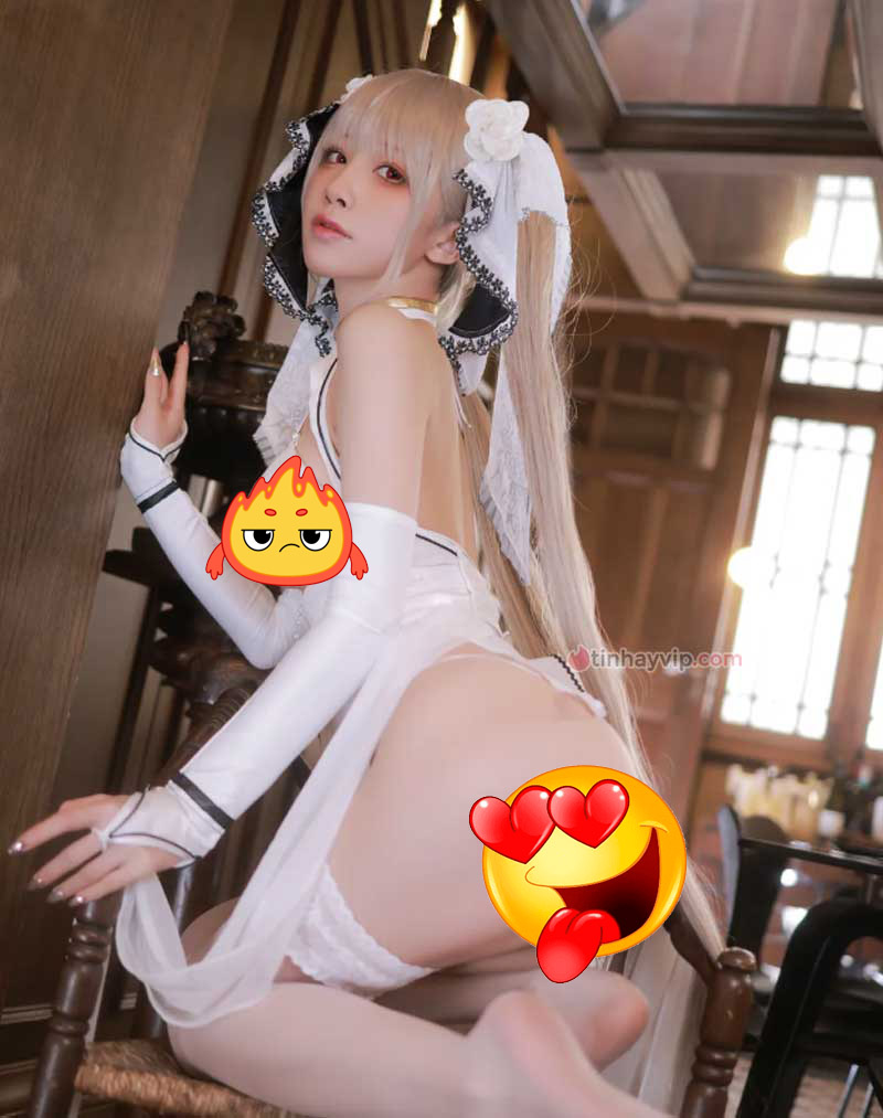 Aqua cosplay Formidable Azur Lane 18+ xinh lung linh Aqua cosplay Formidable 18+