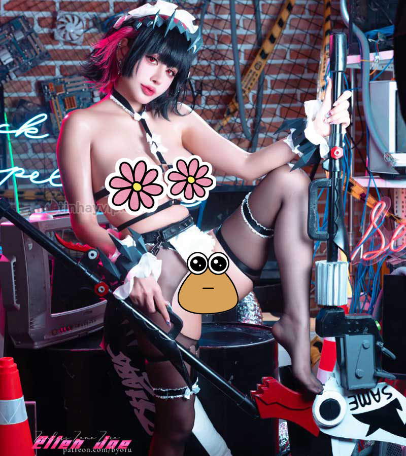 Byoru cosplay Ellen Joe ZZZ 18+ cởi bạo lộ hàng Byoru cosplay Ellen Joe 18+
