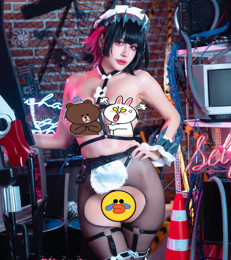 Byoru cosplay Ellen Joe ZZZ 18+ cởi bạo lộ hàng Byoru cosplay Ellen Joe 18+