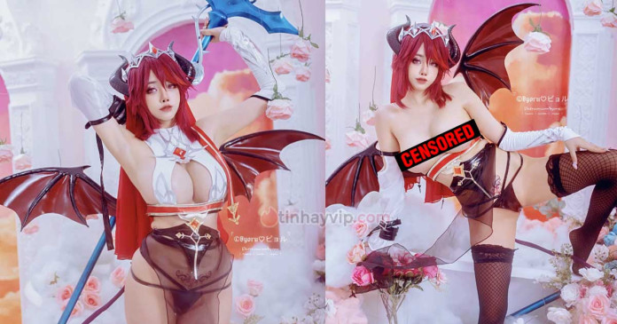 byoru-cosplay-rosaria-genshin-impact-18-khoa-than-0 Byoru cosplay Rosaria Genshin Impact 18+ khỏa thân khiêu gợi