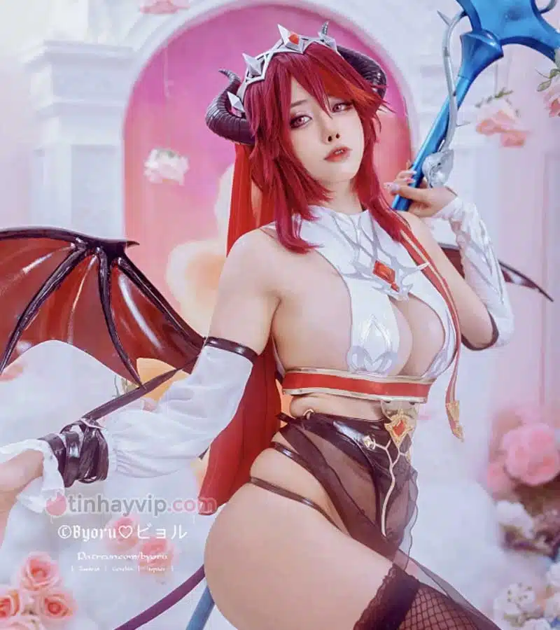 Byoru cosplay Rosaria 18+