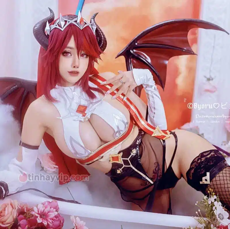 Byoru cosplay Rosaria 18+