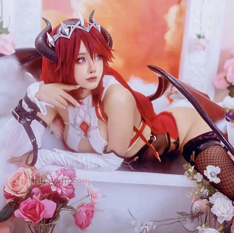 Byoru cosplay Rosaria 18+