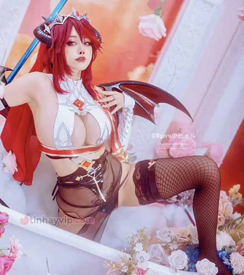 Byoru cosplay Rosaria 18+