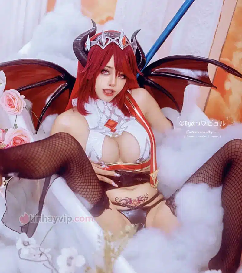 Byoru cosplay Rosaria 18+