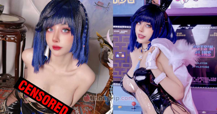 byoru-cosplay-yelan-genshin-impact-khoe-vong-1-nude-0 Byoru cosplay Yelan Genshin Impact 18+ khoe vòng 1 không che