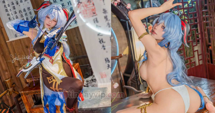 yaokoututu-cosplay-ganyu-genshin-impact-18-nude-0 Yaokoututu cosplay Ganyu Genshin Impact 18+ nude