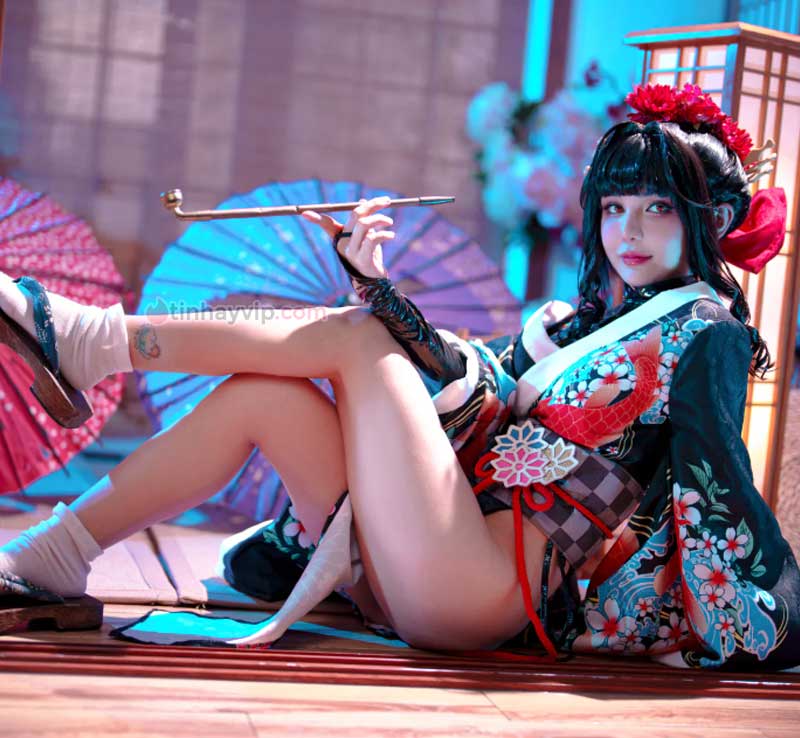 Joyce Lin2x cosplay Sakura 18+