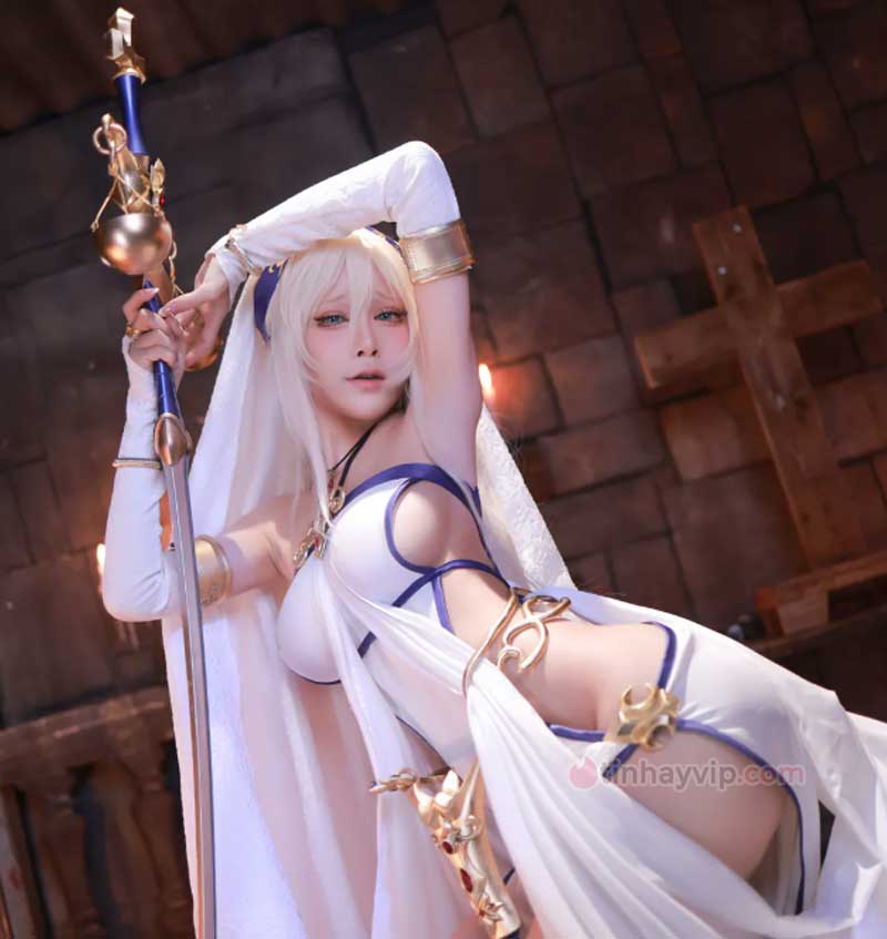 Aqua cosplay Sword Maiden 18+