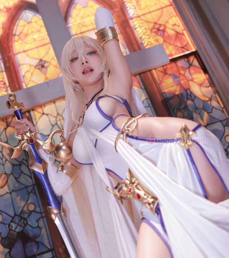 Aqua cosplay Sword Maiden 18+