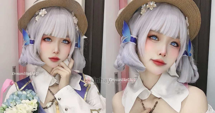 dreamlikeuwu-cosplay-ayaka-kamisato-18-nude-0 DreamlikeUwU cosplay Ayaka Kamisato 18+ nude