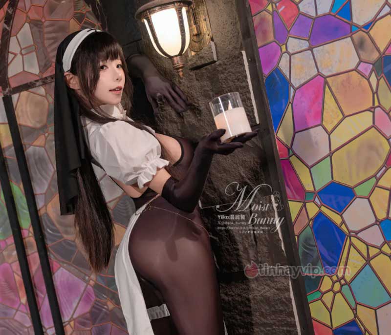 Yaokoututu cosplay nữ tu sĩ 18+