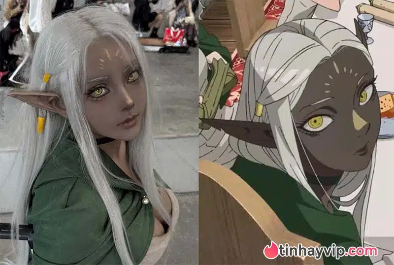 Nữ cosplayer siêu vòng một gây sốc khi giả trai