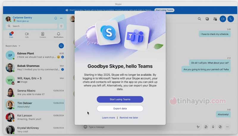 Skype bị khai tử