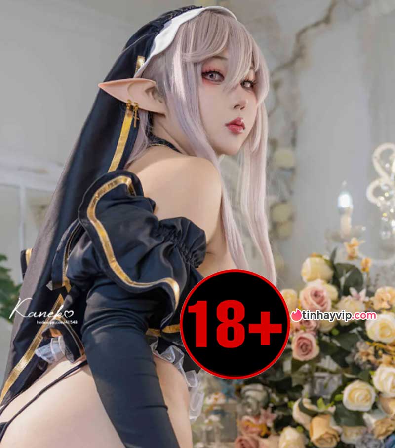 Kaneko cosplay Elf Nun 18+ show trọn cặp loa độ quá cỡ Kaneko cosplay Elf Nun 18+ show trọn cặp loa độ quá cỡ