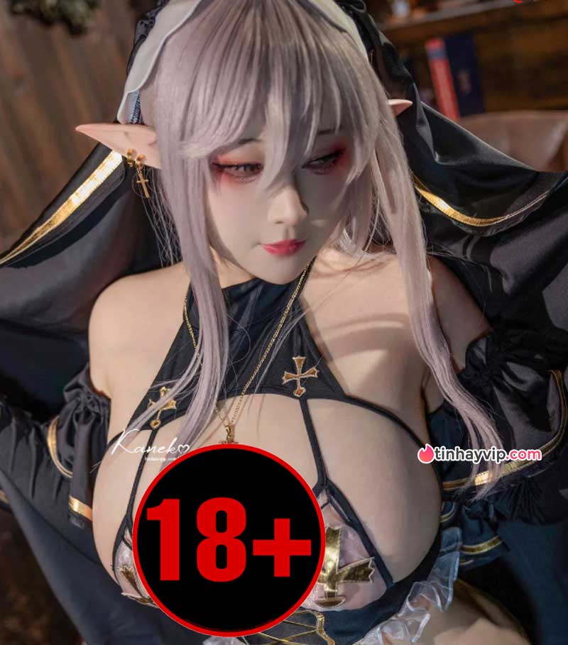 Kaneko cosplay Elf Nun 18+ show trọn cặp loa độ quá cỡ Kaneko cosplay Elf Nun 18+ show trọn cặp loa độ quá cỡ