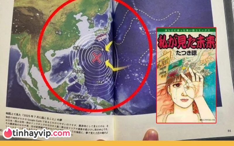 Manga "Tiên tri động đất" 2025 khiến người xem hoang mang Tác phẩm manga "Tiên tri động đất" ngày 5/7/2025 tại Nhật làm dân tình hoang mang.
