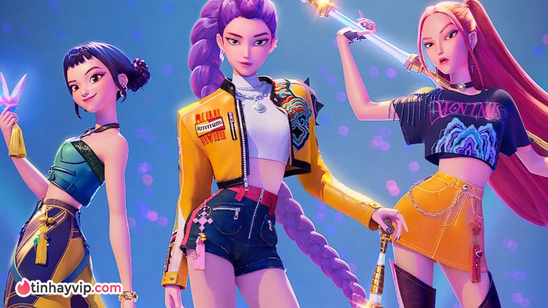 Kpop Demon Hunters: Mãn nhãn với màn giải cứu thế giới độc đáo của bộ 3 idol Kpop xinh đẹp Kpop Demon Hunters 1