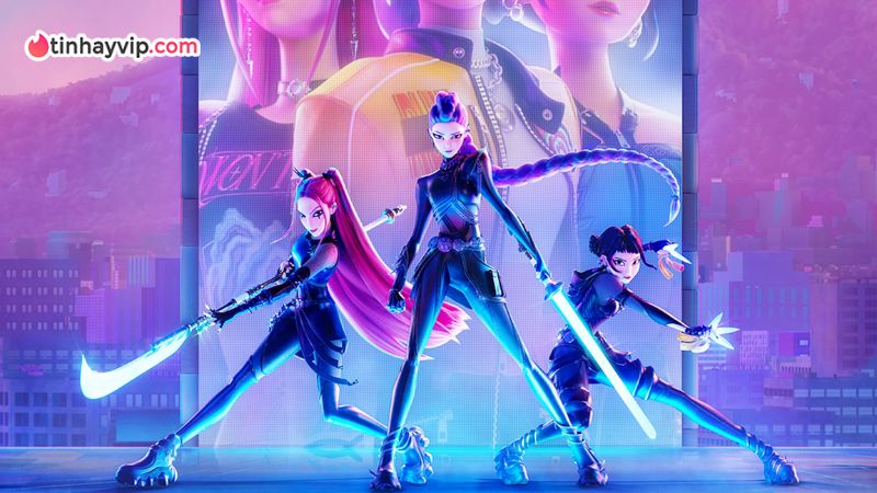 Kpop Demon Hunters: Mãn nhãn với màn giải cứu thế giới độc đáo của bộ 3 idol Kpop xinh đẹp Kpop Demon Hunters 2
