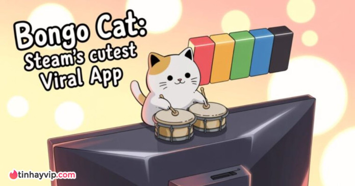 bongo-cat Bongo Cat đạt top 4 trên Steam bỗng thông báo