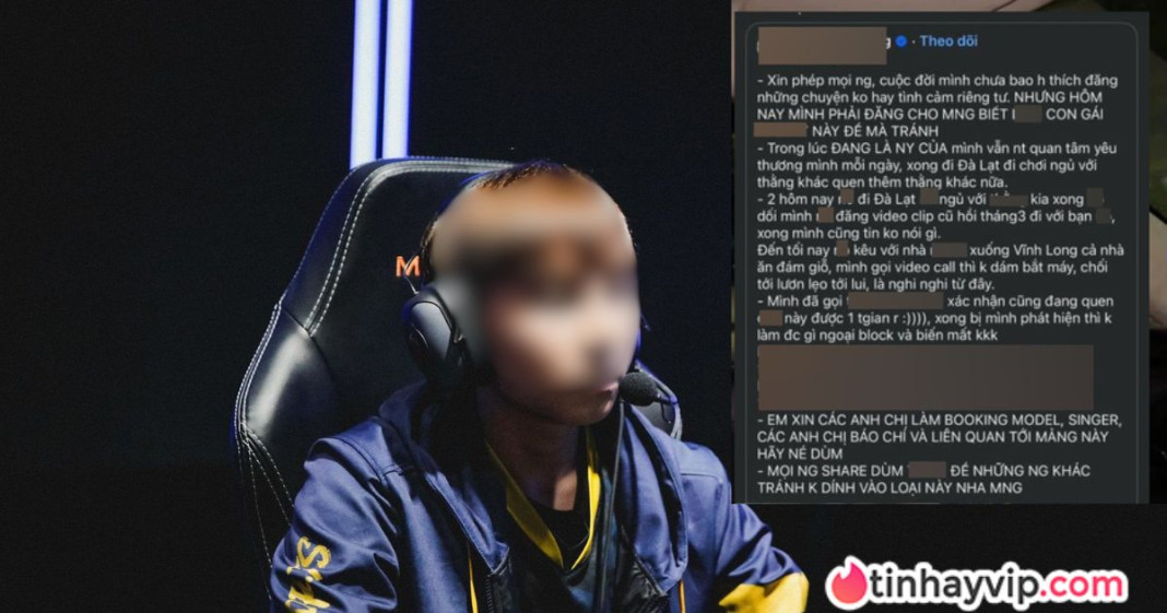 Cựu xạ thủ GAM Esports tố người yêu cũ 