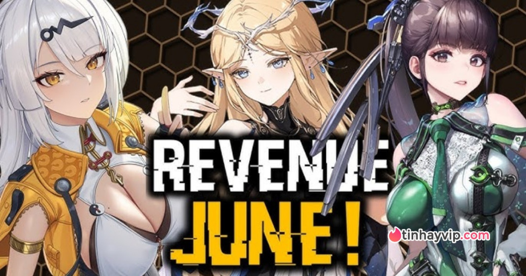 BXH Doanh thu Game Gacha Tháng 6/2025: Genshin Impact lại lên đỉnh xã hội