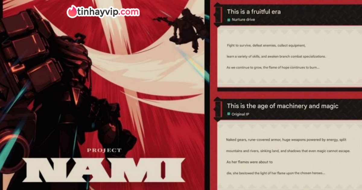 Project NAMI: Siêu phẩm tiếp theo của Kuro Games sau Wuthering Waves được hé lộ