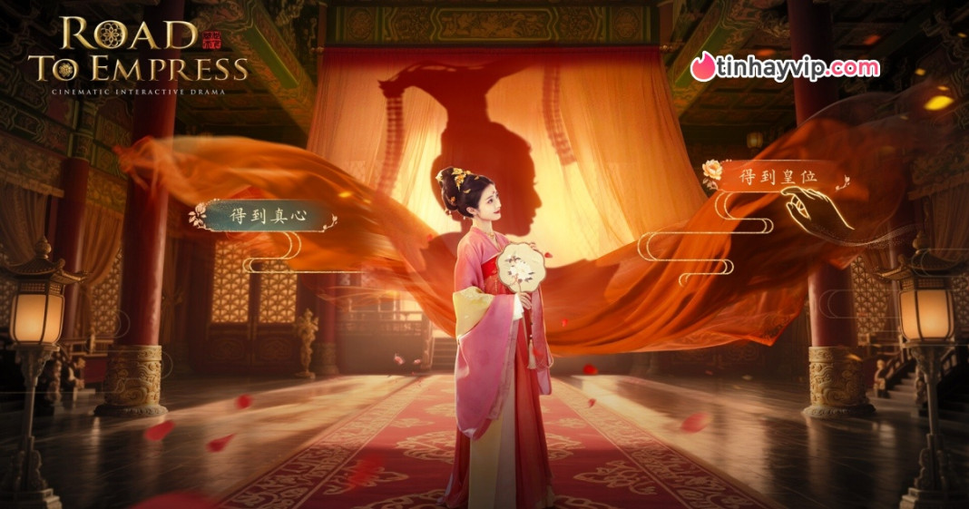 Trải nghiệm cung đấu nhập vai Võ Tắc Thiên trong Road to Empress