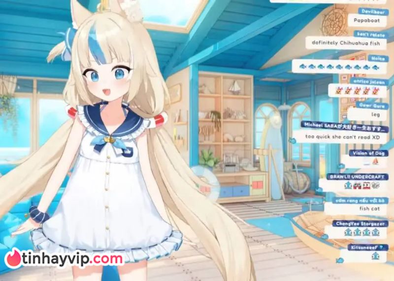 Hiện tượng VTuber Sameko Saba bùng nổ chỉ sau hai buổi livestream.