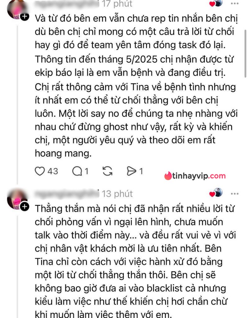 TikToker triệu fan Tina Thảo Thi vướng tranh cãi lớn