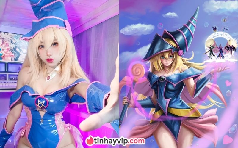 Kyoko cosplay Dark Magician Girl