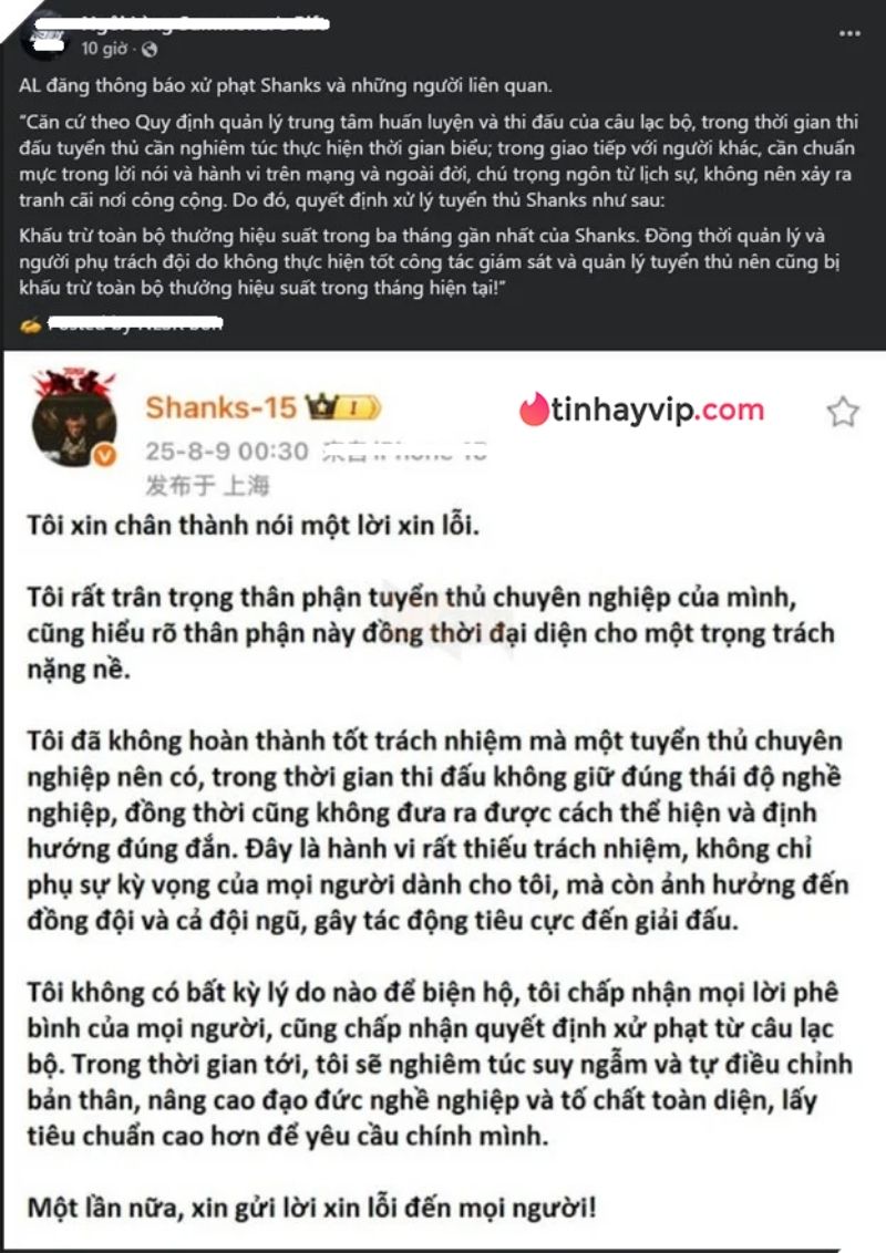 Riot vào cuộc vụ stream "quấy rối" của Shanks và tuyển thủ