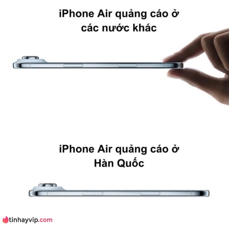iPhone Air quảng cáo
