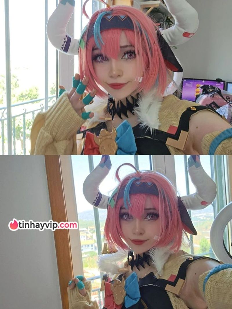 Màn cosplay Varesa đỉnh cao khiến người hâm mộ Genshin Impact phấn khích