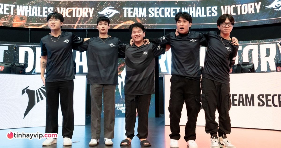 Team Secret Whales lần đầu tiên góp mặt tại CKTG 2025