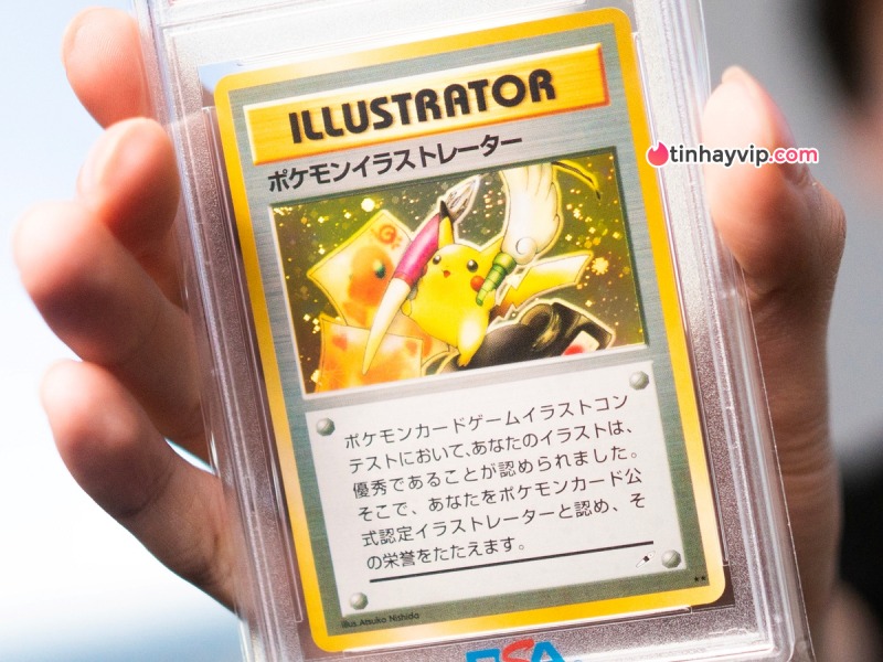 Giá bán kỷ lục cho thẻ bài Pokémon