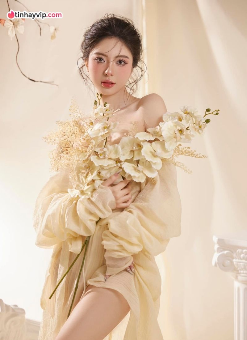 Trang Banana khoe vẻ đẹp "nàng thơ" ngọt ngào với bộ ảnh mới