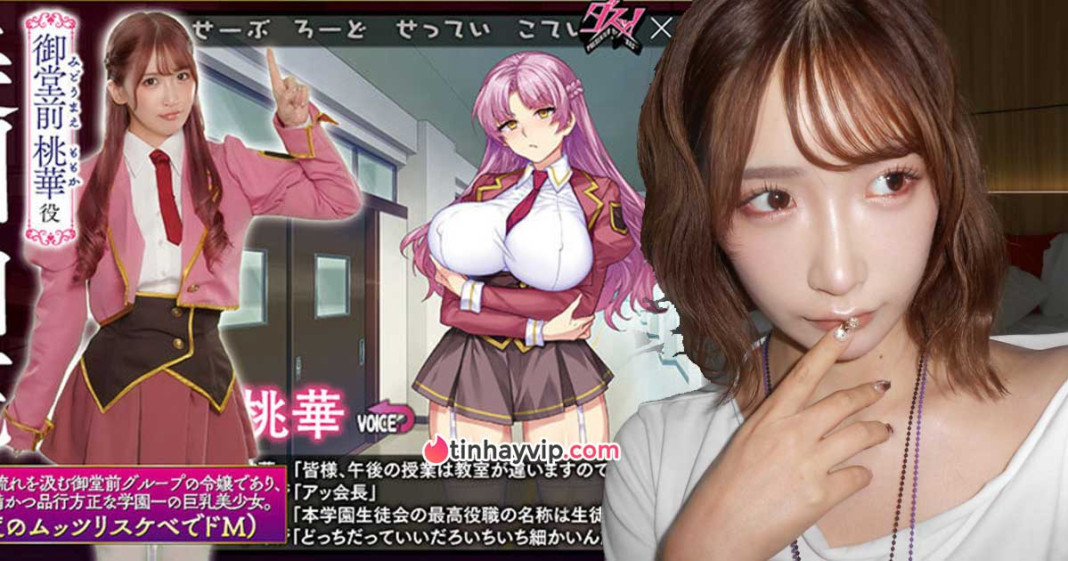 Waka Misono tham gia live action cho game hentai