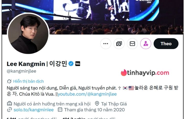 Streamer nổi tiếng và phát ngôn bôi nhọ người Đông Nam Á gây sốc Streamer Kangmin Lee và phát ngôn bôi nhọ người Đông Nam Á