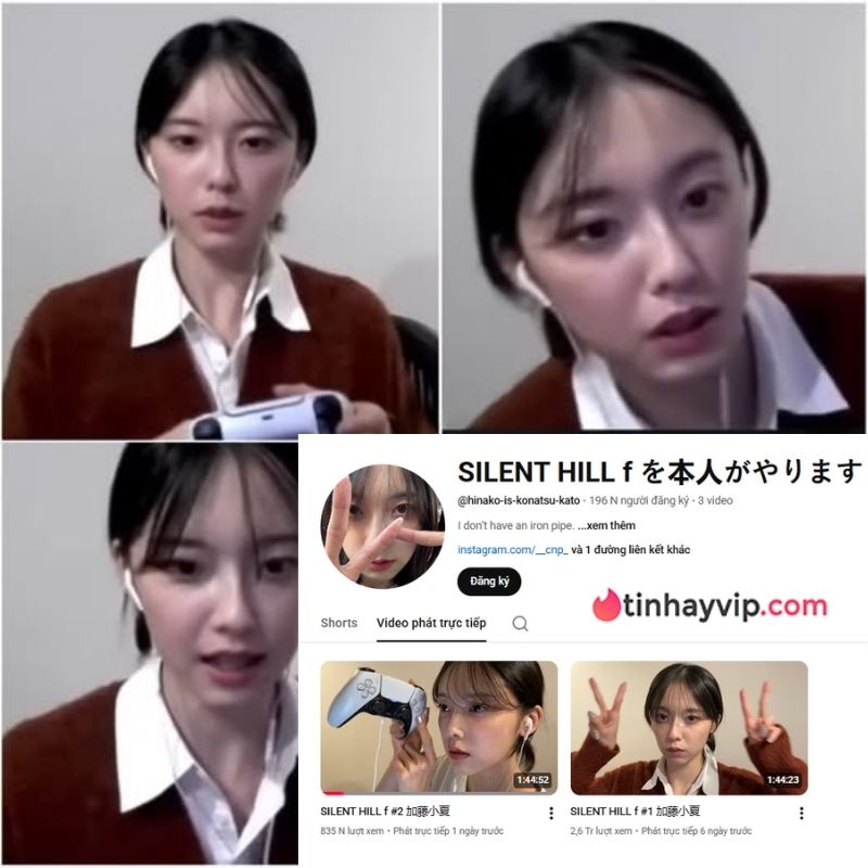 "Nữ chính Silent Hill f" đạt nút bạc YouTube chỉ sau một buổi live stream Konatsu Kato: Nữ chính Silent Hill f đạt nút bạc YouTube