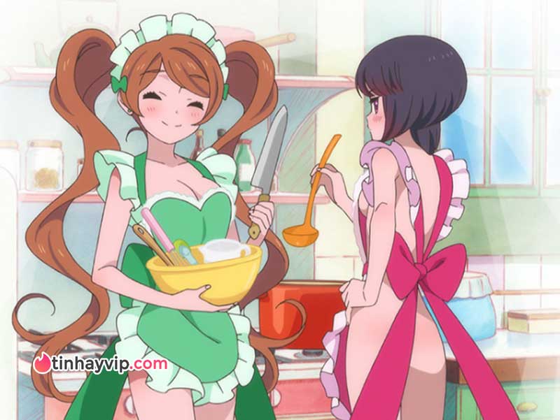 Yuri Kuma Arashi yuri anime