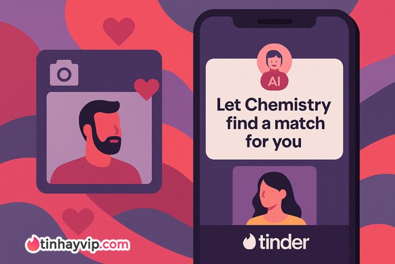 AI và Chemistry: Tinder thay đổi cuộc chơi hẹn hò như thế nào?