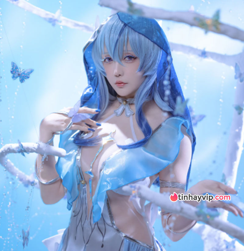 Hoshilily cosplay The Shorekeeper Wuthering Waves 18+