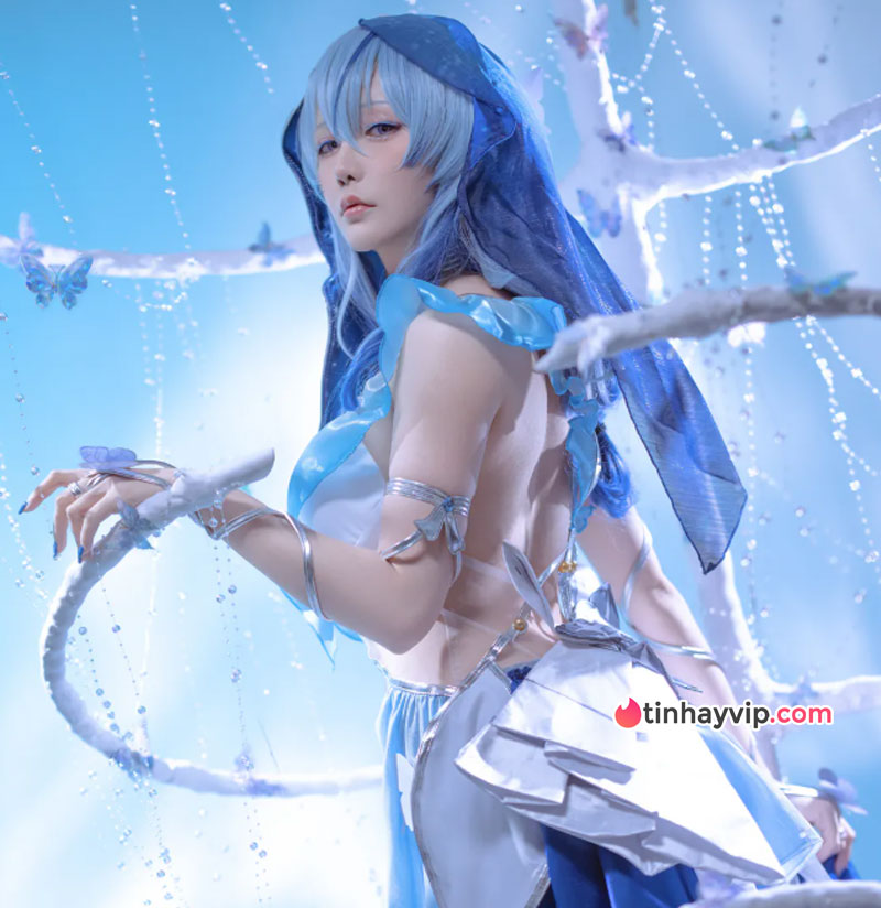 Hoshilily cosplay The Shorekeeper Wuthering Waves 18+