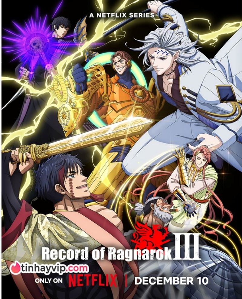 Record of Ragnarok 3 chính thức khai hỏa trên Netflix!