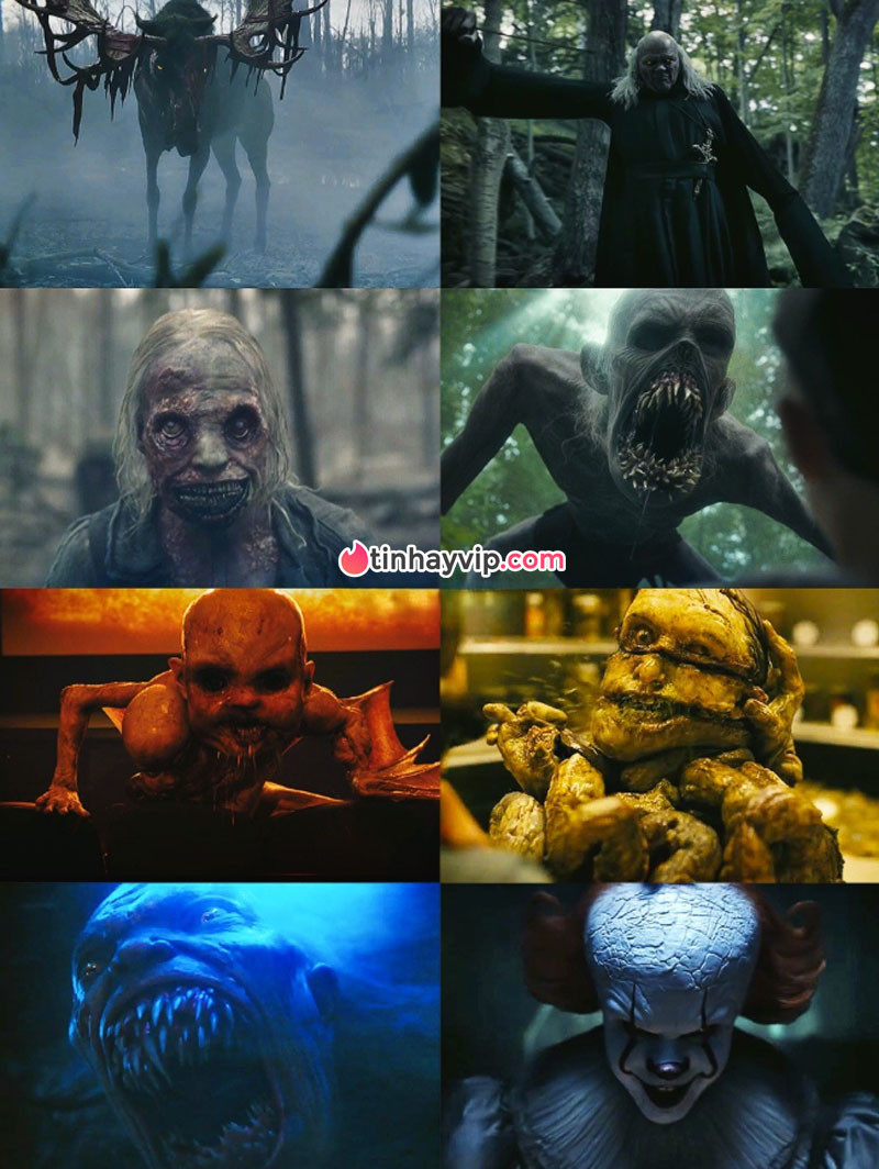 Top hình dạng kinh dị nhất của thực thể Pennywise