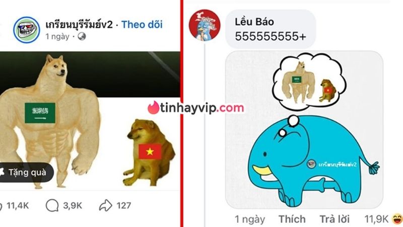Meme từ cộng đồng mạng Thái Lan và làn sóng chế giễu trước trận đấu của U23 Việt Nam
